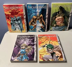 The Vision Of Escaflowne Manga Book Lot Vol 1 - 5 English PB Tokyopop Katsu Aki - Bild 1 von 7