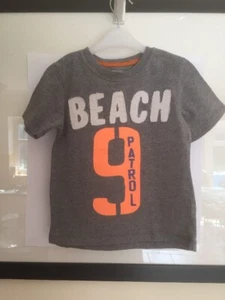 Osh Kosh “beach Patrol” T Shirt. Age 3. Excellent Condition . Grey - Picture 1 of 5