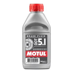 Motul DOT 5.1 Motorcycle Brake Fluid Fully Synthetic 500ml Bottle - Picture 1 of 3