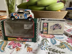 Mini rally 1:36. #88. Neil Burgess. 04434 Corgi Classics. - Foto 1 di 11