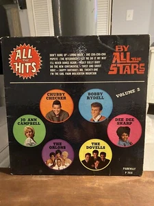 All The Hits By All The Stars LP Chubby Checker COMBO SHIPPING & SAVE - Picture 1 of 4