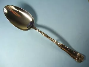 Tiffany & Co Sterling Silver Stuffing Spoon w/ Button 11", Wave Edge Pattern - Picture 1 of 8
