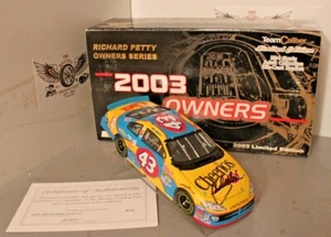 2003 John Andretti Cheerio's 1/24 Team Caliber Owner Series Diecast Autographed - Picture 1 of 2