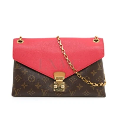 Bolso Louis Vuitton Monograma Palas Cadena Hombro Solapa M41201 Foto 1 de 4
