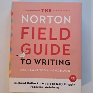 The Norton Field Guide to Writing With Readings & Handbook 5E Bullock - Picture 1 of 20