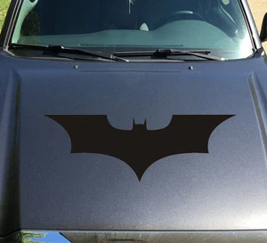 Diecut Vinyl DARK KNIGHT Batman LOGO Car Truck Decal Sticker Hood Tailgate Comic - Picture 1 of 5