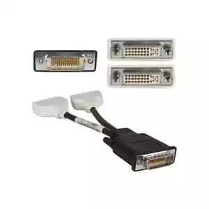 Molex /Hannstar /HP Brands VIDEO CARD SPLITTER CABLE DMS-59 TO DUAL DVI Y CABLE - Picture 1 of 5