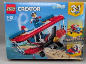 Neu LEGO CREATOR 31076 Draufgänger Stunt-Flugzeug nicht neuwertig Box - Bild 1 von 6