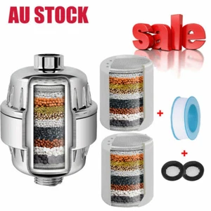 15 Stage Shower Head Filter Bath Hard Water Filter Purifier Remove Chlorine Odor - Picture 1 of 16