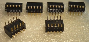 5 CONJUNTO INTERRUPTOR / ENCENDIDO - APAGADO / 6 PIEZAS (cantidad) - Imagen 1 de 1