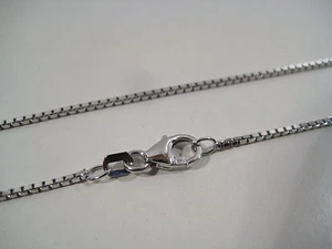 Collane da 40 a 100 cm,catena VERO puro argento 925,Veneziana 1,2mm TOPqual/prez - Foto 1 di 12