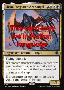 MTG LIESA, FORGOTTEN ARCHANGEL EXC - LIESA, ARCANGELO DIMENTICATO 243 - INR - Picture 1 of 1