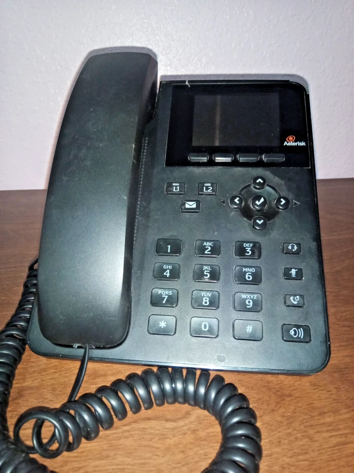 Digium A20 2-line VOIP Desk Phone for Asterisk POE - Image 1 of 3