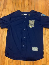 2014 Staten Island Yankees NYPD blue Promo Jersey mens XL SGA Defunct NY Cops