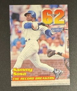 Sammy Sosa 1999 Hasbro Starting Lineup Record Breaker - Chicago Cubs - Picture 1 of 2