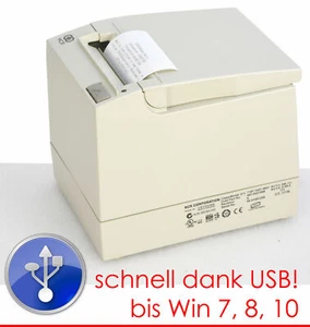 Imprimantes de Tickets Caisse NCR-7197 USB Pour Win XP 7 8 10 Alimentation + 3 - Picture 1 of 1