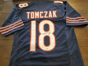Mike Tomczak 1985 Chicago Bears signed jersey Super Bowl XX Auto BAS XL - Picture 1 of 4