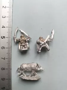 BOAR CAVALRY HERO CHAOS DEEP DWARF / 15MM/18MM METAL MINIATURE P76 - Bild 1 von 1