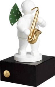 Wendt & Kuhn - Angel with Saxophone on Small Podest - Picture 1 of 1