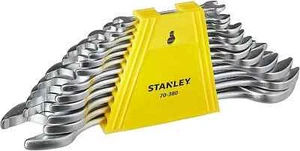 12-Piece Set Stanley 70-380E Matte Finish Double Open End Spanner 6x7 To 30x32mm - Bild 1 von 8