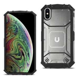 Reiko iPhone XS Max Metallic Front Cover Case in Gray | MaxStrata - Picture 1 of 4