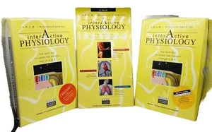 interActive Physiology ADAM Benjamin/Cummings 1997 WIN/MAC CD-ROM 3 Box Sets - Picture 1 of 7