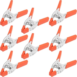 Abrazadera de resorte de 8 piezas de 4 pulgadas, abrazaderas de resorte de metal de resorte de alta resistencia, J de 1,5 pulgadas - Imagen 1 de 11