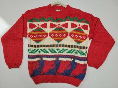 Suéter Rojo Feo Navidad Unisex De Colección por Far Y Casi Talla Mediana Usado en Excelente Condición Foto 1 de 4