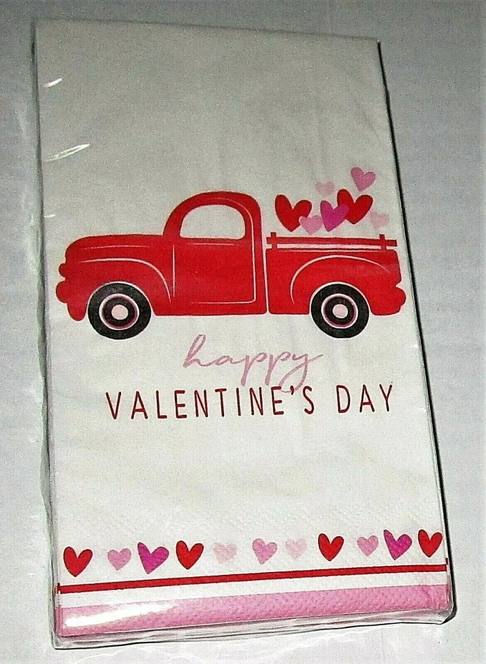 SURTIDO DE SERVILLETAS PARA INVITADOS DÍA DE SAN VALENTÍN 20 CT-2 CAPAS 15 2/3"X11 2/3" [Tu elección] Foto 1 de 1