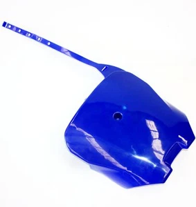 BLUE Plastic Number Plate CRF70 Style Fairing 150cc 160cc PITPRO Trail Dirt Bike - Picture 1 of 2