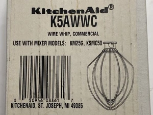 Genuine KitchenAid K45WW 6-Wire Whip Whisk Mixer Attachment for 4.5 Quart EUC - Picture 1 of 4