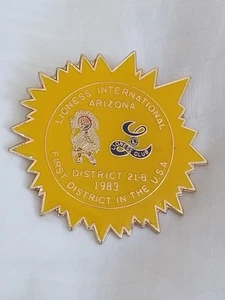 Lioness Club Lions Arizona Pin 1983 - Bild 1 von 3