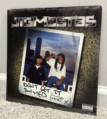 Jigmastas Don’t Get It Twisted Lyrical Mastery Vinyl 12” New DJ Spinna Sadat X  - Imagem 1 de 2