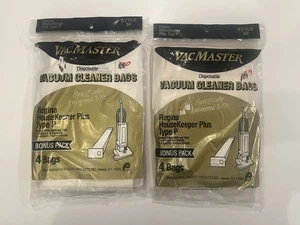 8 ¡NUEVO! Bolsas de aspiradora Vacmaster REGINA Housekeeper Plus tipo P filtros LEER - Imagen 1 de 2