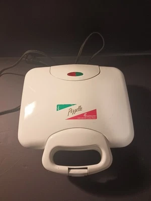 Toastmaster Pizzelle Máquina Internacional de Galletas de Navidad Modelo 208 Funciona Foto 1 de 4