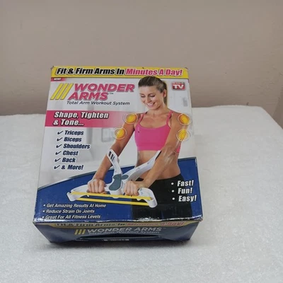 Sistema de entrenamiento Wonder Arms Total Arm como se ve en la televisión ~ TOTALMENTE NUEVO caja abierta Foto 1 de 4