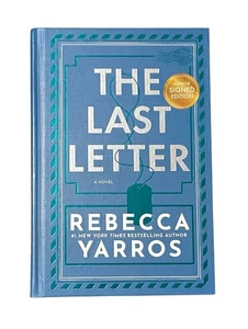 Rebecca Yarros Signed Autographed The Last Letter Hardcover Book - Picture 1 of 4
