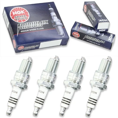 Velas de ignição 4 peças NGK Iridium IX para 1975-1980 Volkswagen Rabbit 1.6L 1.5L entre outros - Imagem 1 de 4
