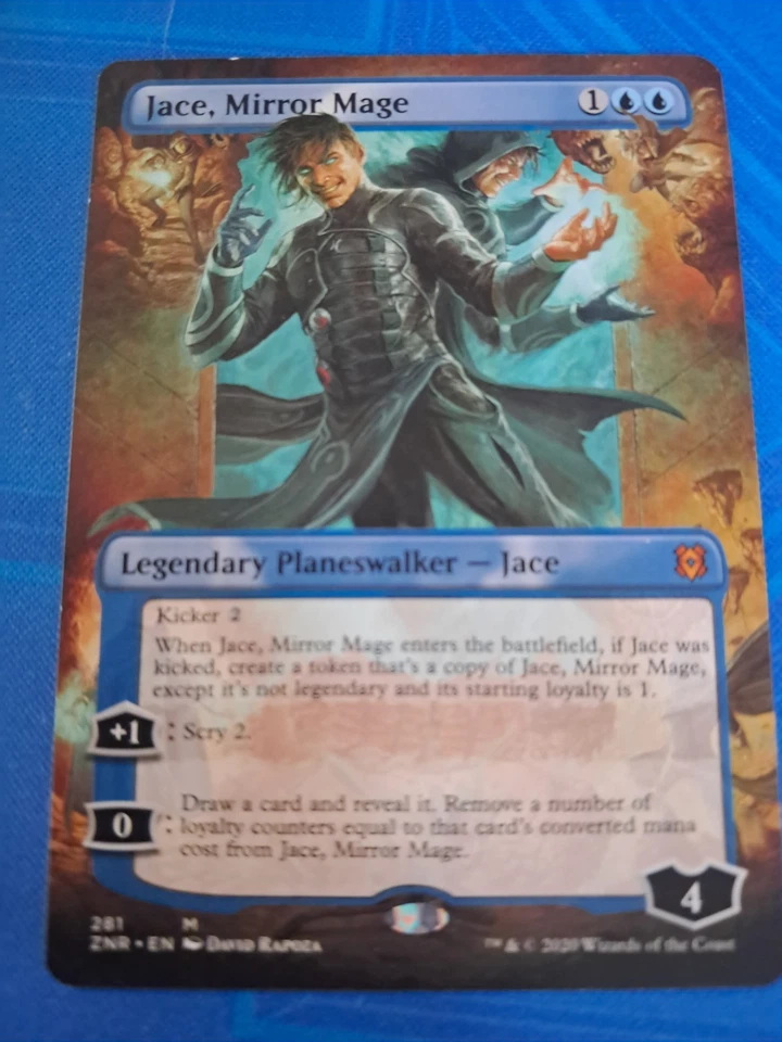 Jace, Mirror Mage (Borderless) Zendikar Rising Regular - Image 1 of 1