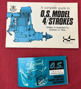 RCM Cool OS Model 4/Strokes Wankel Book and OS Equipment Brochure (anni '70) - Foto 1 di 13