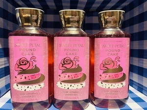 3 neue SWEET PETAL POUND CAKE 🧁 BATH & BODY WORKS DUSCHGEL KÖRPERWÄSCHE - Bild 1 von 3
