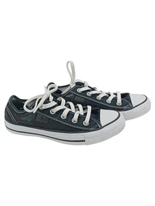 Converse Sneaker Low Damen Schwarz Gr. 36.5 Textil Schnürung Logo Casual - Bild 1 von 5