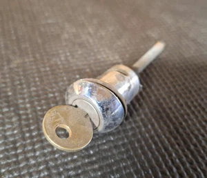 1965 Simca 1000 Trunk Hatch Lock Tumbler Cylinder w/ Key - Picture 1 of 5