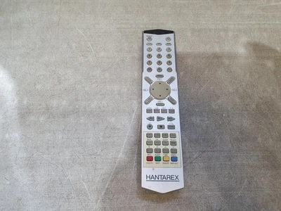 Hantarex Telecomando Argento Wireless Portatile Infrarossi Ergonomico per DVD/HDD - Immagine 1 di 4