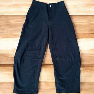 BDG 女式黑色阔腿宽松裤子 XXS 码 — 第 1/4 张图片