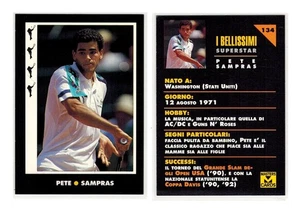 Die schönen Superstar Pete Sampras Trading Card 134 Masters 1993 - Bild 1 von 1