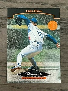 1995 SP Championship Hideo Nomo Rookie Card #1 Los Angeles Dodgers  (B)