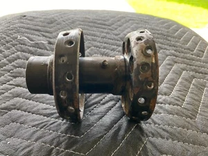 Harley Davidson Ironhead Sportster Rear Drum Brake Wheel Hub - Foto 1 di 7
