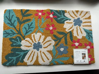 allen + roth 2 X 3 Indoor/Outdoor Floral Botanical Throw Rug - Image 1 of 3
