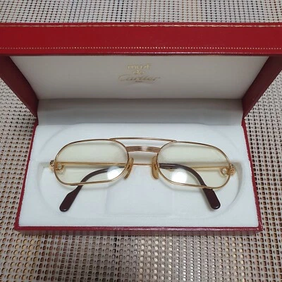Cartier Must LOUIS Vintage sunglasses Authentic .02 - Image 1 of 4